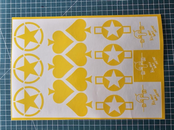 WW2 Killroy Camo Stencil