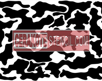 Chocolate Chip Camo Design: Instant Digital Download SVG for Crafting & More