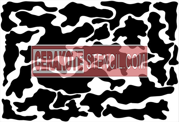 Chocolate Chip Camo Design: Instant Digital Download SVG for Crafting & More