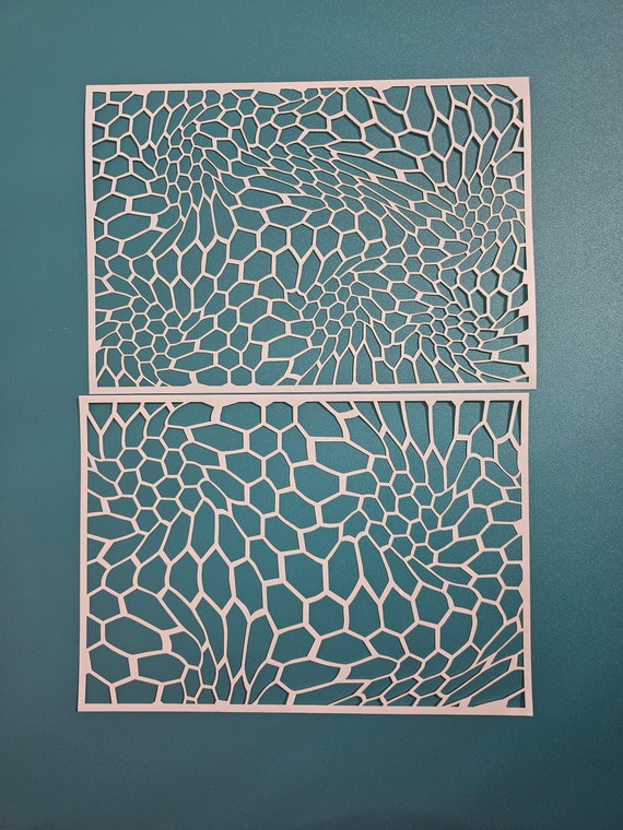 Reusable Kryptek 10Mil Mylar Stencil | Cerakote, Duracoat, Spray Paint, Krylon DIY Custom Project