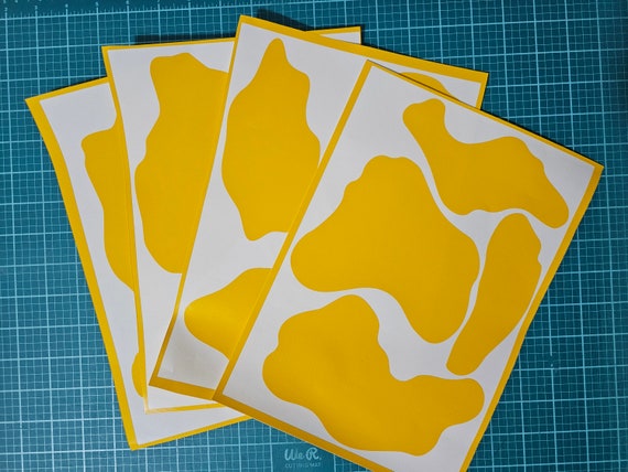 Large Spot Camo High-Bake Stencil: 4 Sheet Vinyl Pack