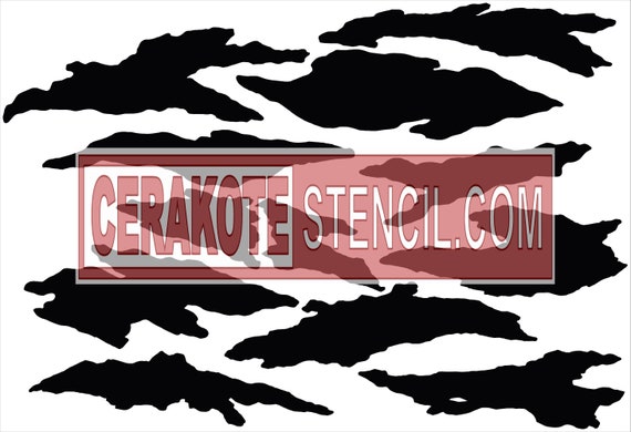 Riptile and Mesh Camo Design: Instant Digital Download SVG PDF Adobe Ai