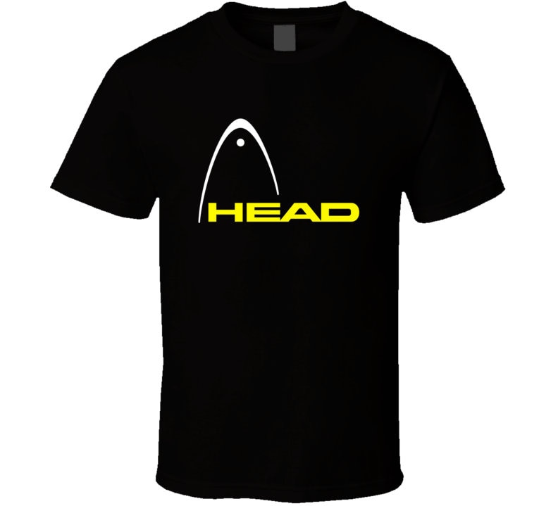 New Head Ski Logo Sport Black Tshirt Size S 2XL Etsy