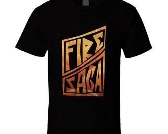 New Tshirt Fire Saga Size S- 5XL Best Clothing High Quality