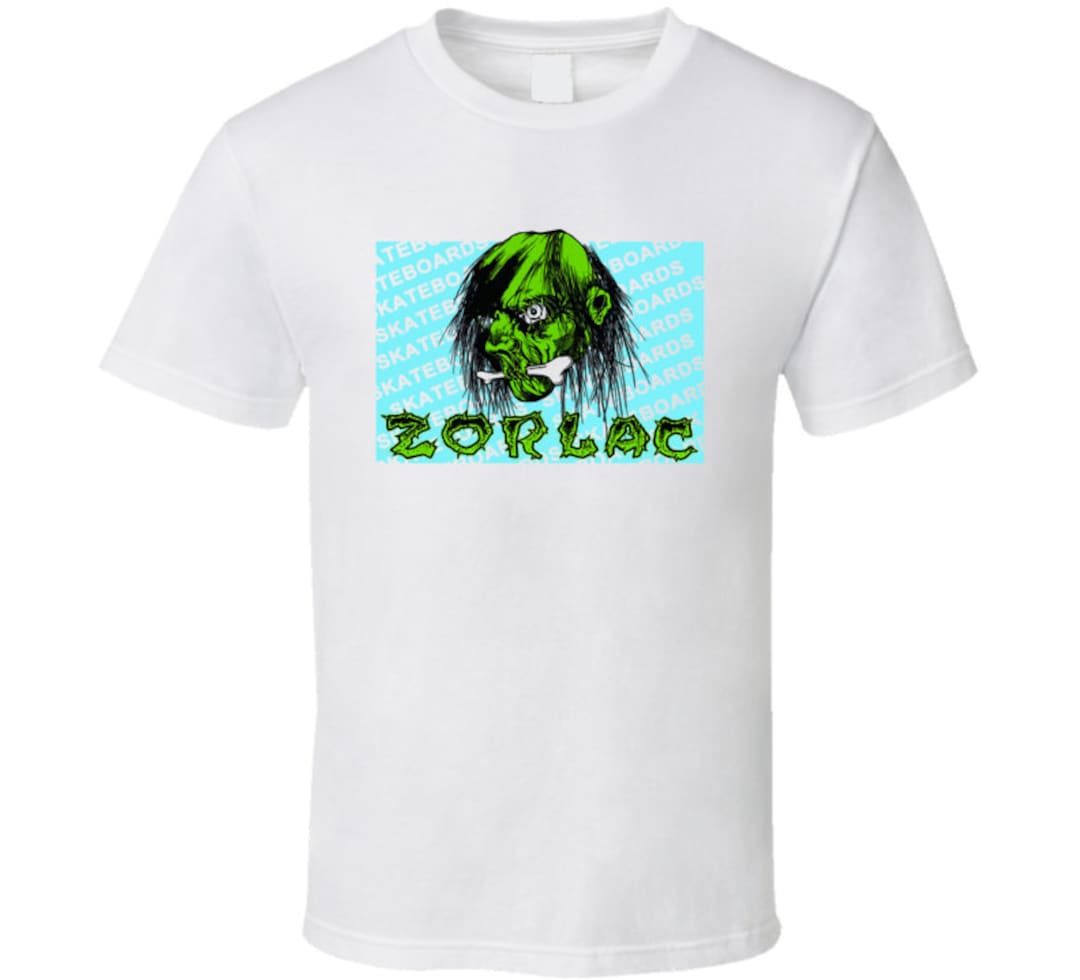 New 1987 Vintage Zorlac Shrunken Head T Shirt Size S- 2XL Best