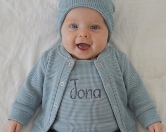 Babys Sets | Set für Babys und Kleinkinder | 2tlg. Babyset | individuell personalisierbar | Geschenke zur Taufe |  Neugeborenen Set