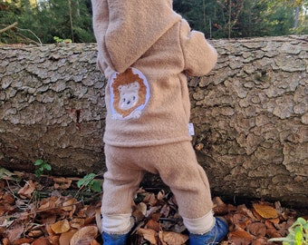 Pumphose aus Walk/Walkhose/mit Besatz (optional) Hose aus Wolle