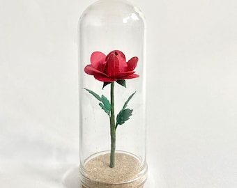 Handgemachte Mini Rose