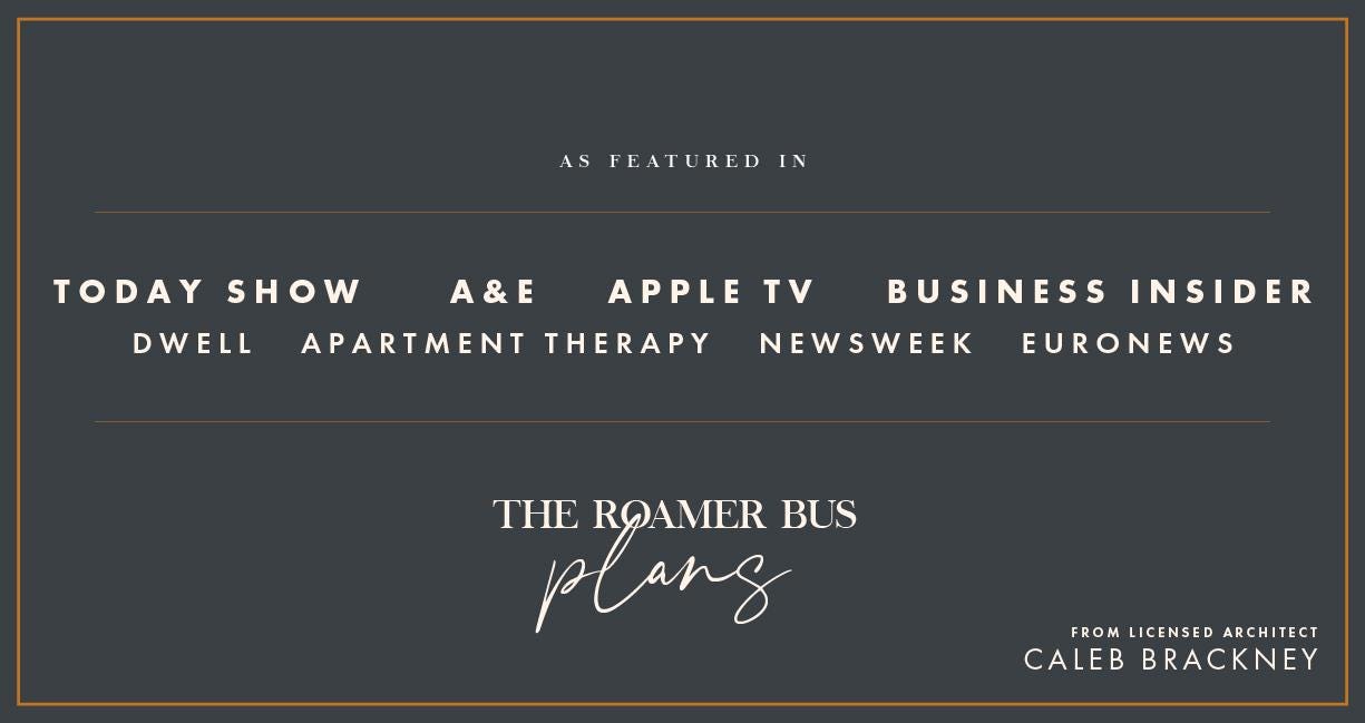 The Rummer Bus The Roamer Bus Plans - Etsy