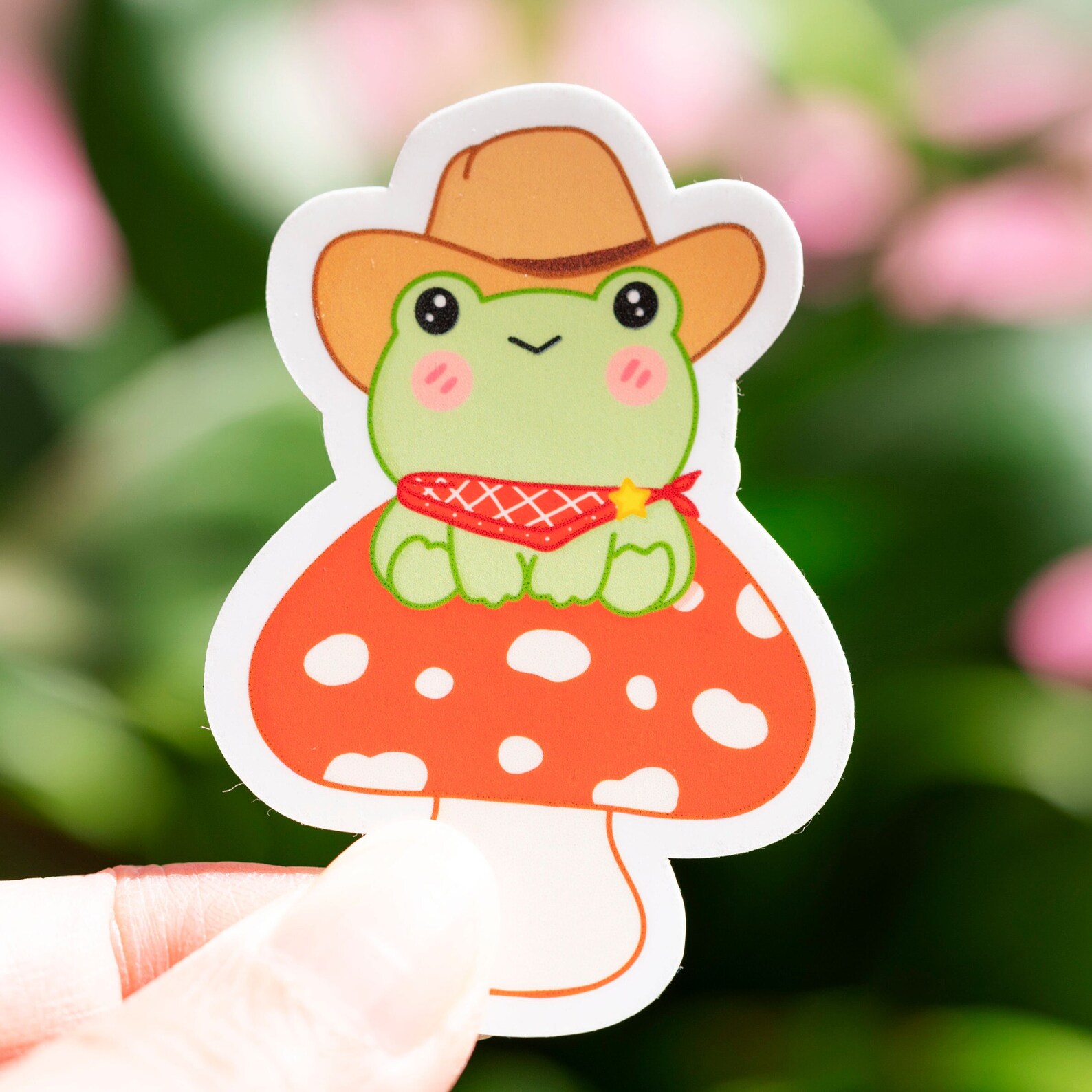 Frog Sticker Pack Set 8, Cute Frog Stickers, Laptop Stickers, Kawaii ...