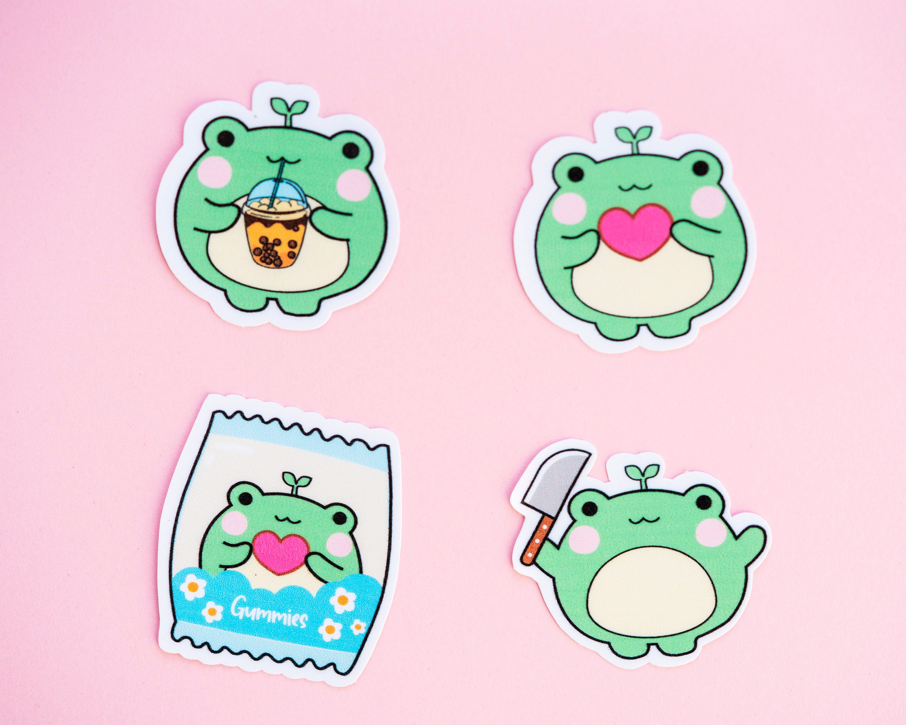 Cute Frog Sticker