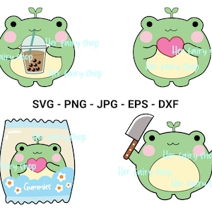 Frog SVG, Frog Svg,  Svg,Clipart, Distressed, Print Design, Frog svg dxf, Frog with knife, Animal SVG Silhouette Cut Files, Cricut Cut Files