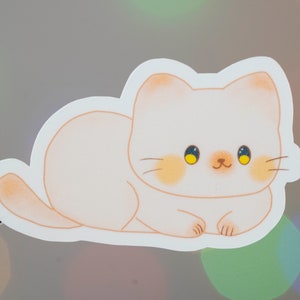 Cats Sticker Sheet Kawaii Cat Sticker Cute Journal Planner - Etsy