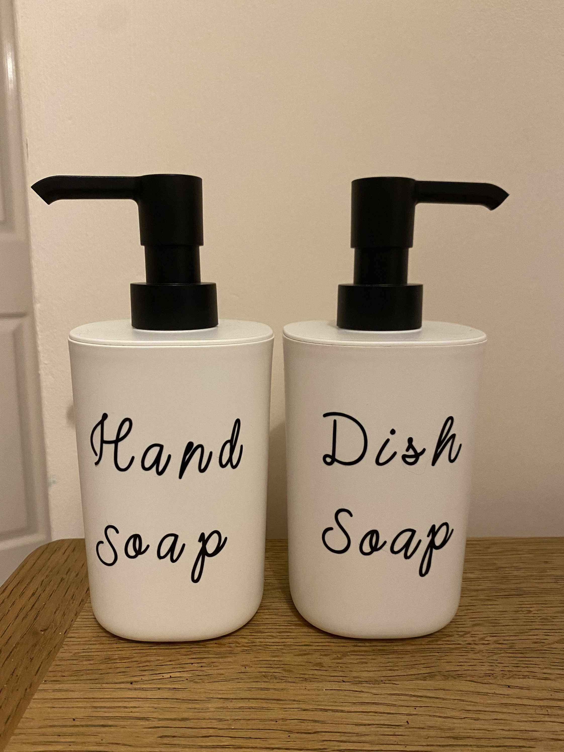 Hand Soap and Dish Soap Dispenser set Etsy
