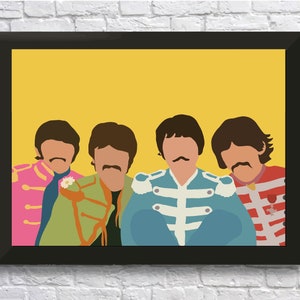 Beatles carnival of light print in A3 or A4