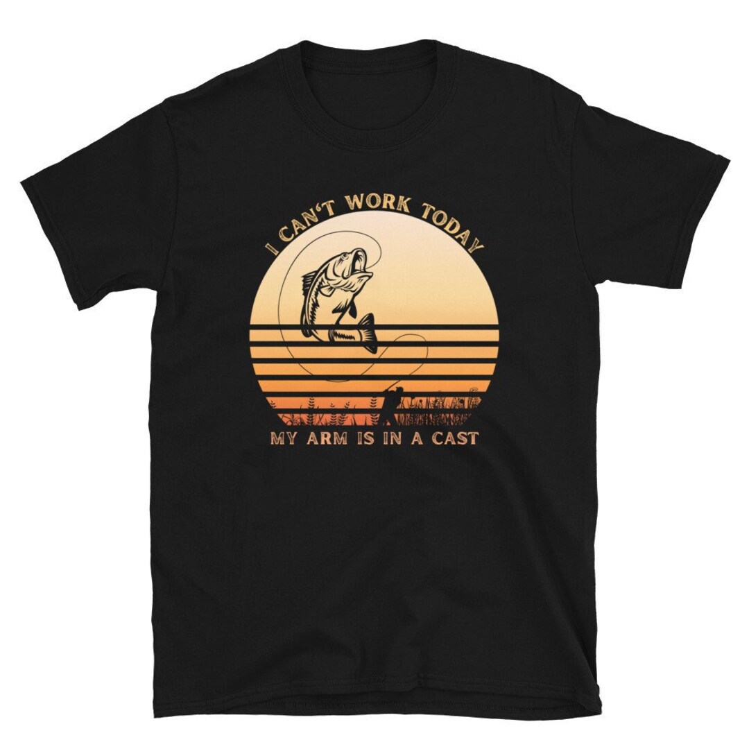 Funny Men's Fishing Shirt Funny Fishing Shirt for Him Etsy