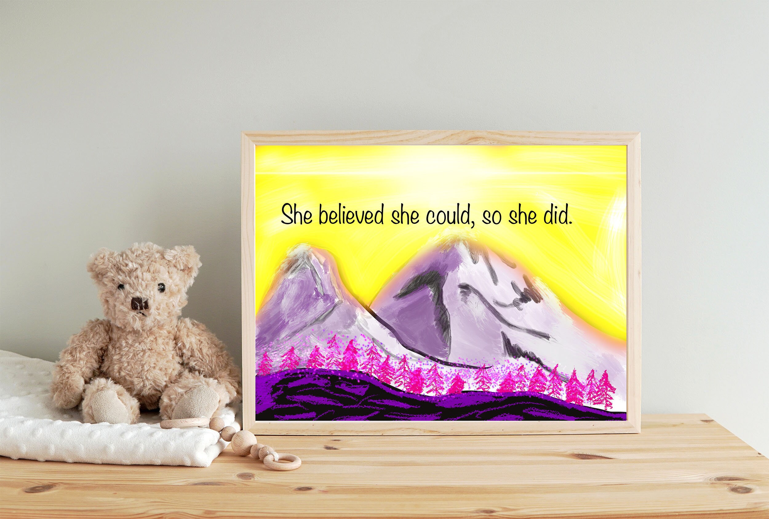 Inspirational Printable Wall Word Art/ Inspirational Home | Etsy