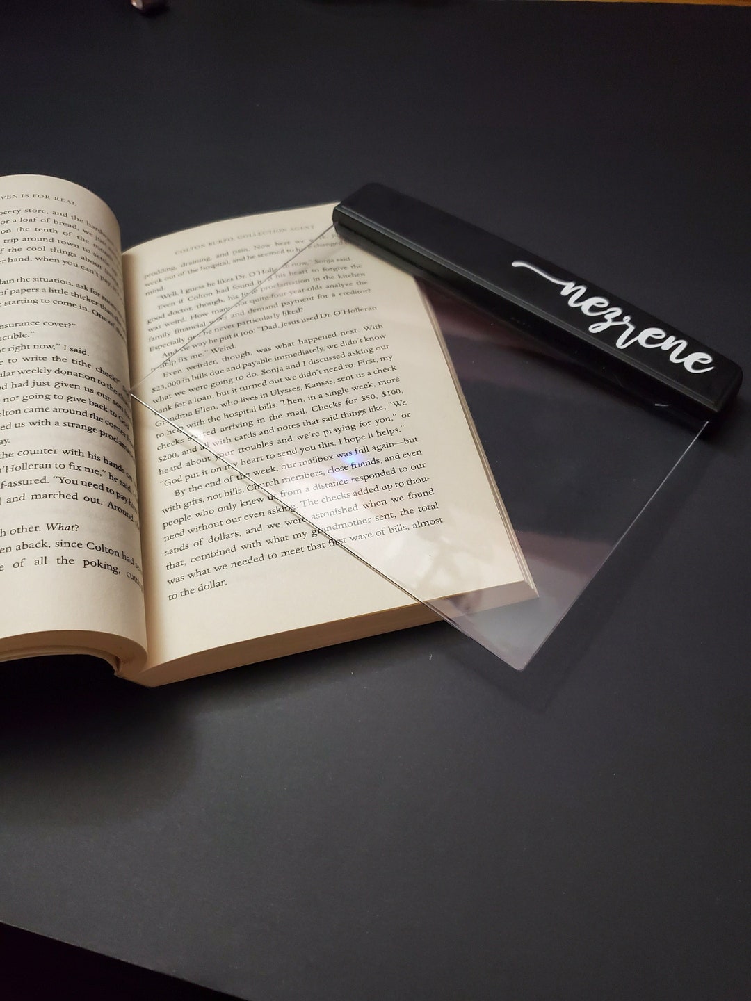 LED Reading Night Light Reading Book Light Reading Book Etsy