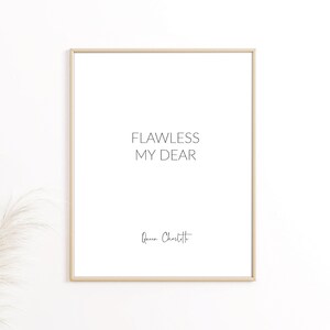Flawless Quotes - Etsy New Zealand