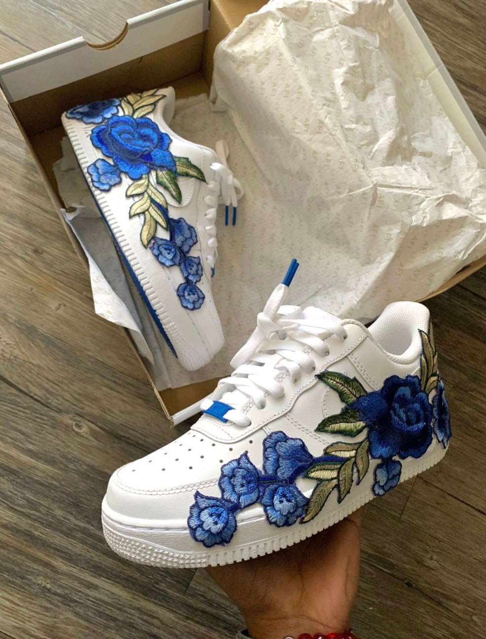 Custom “Before He Rose” Nike Air Force 1 by GourmetKickz