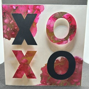 Carte XOXO pour la Saint-Valentin