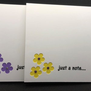 Blank Note card, set of two