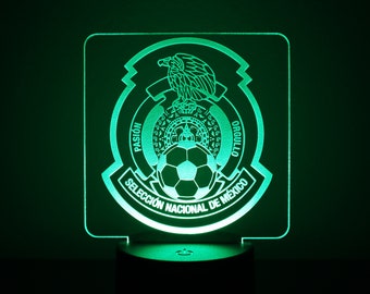 Soccer Team LED Light Stand: Mexico, USA, Canada