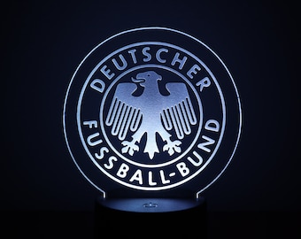 FIFA World Cup 2026 LED Night Light, Germany France England Spain Soccer Fan Gift