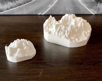 Big Bend | Topographic Map