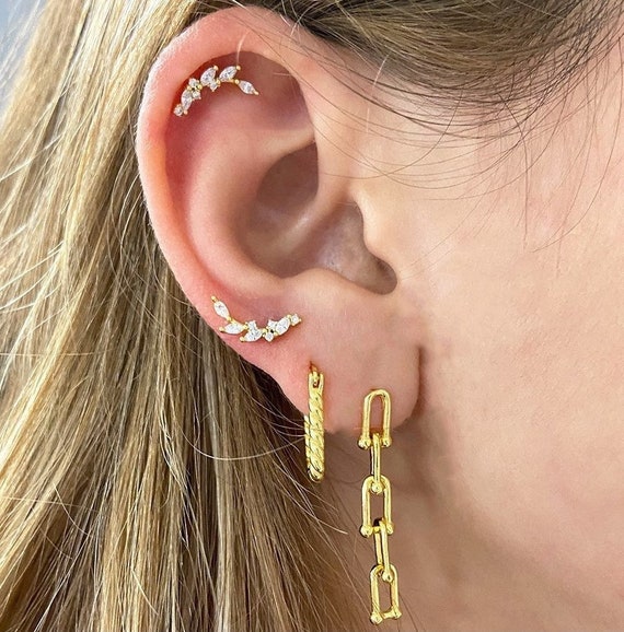 Cartilage piercing cheap from the back