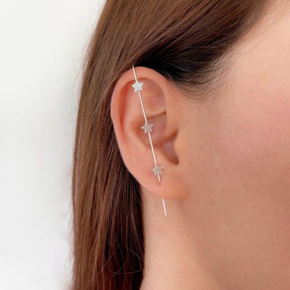 Ear crawler cheap hook earrings