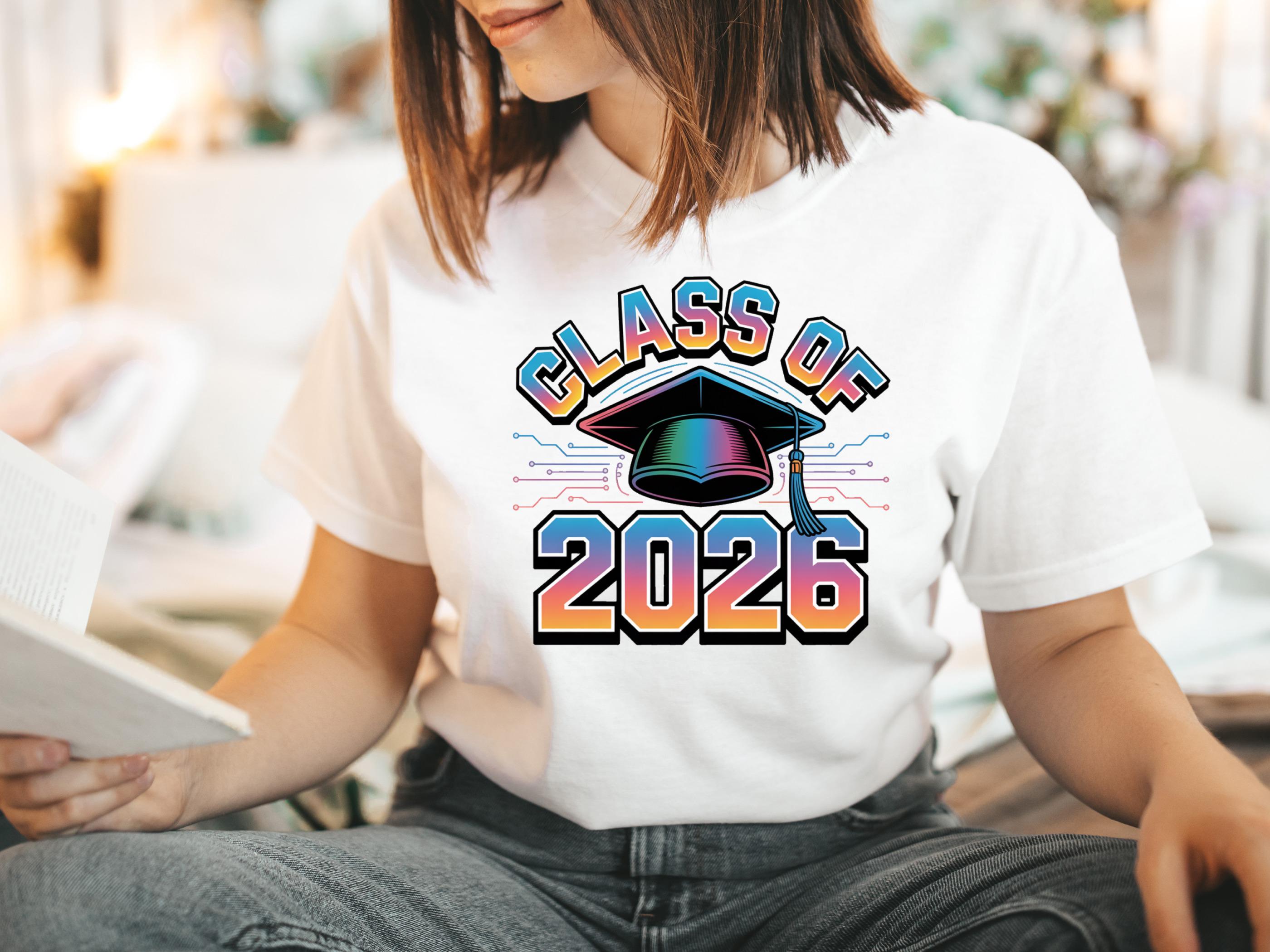 Class of 2026 PNG - Tech Design Edition, Senior 2026 PNG, Graduation ...