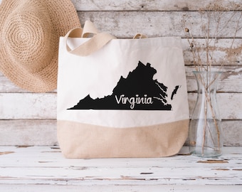 Virginia SVG, Virginia State Outline SVG, VA Map (Digital Download)