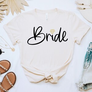 Noiva SVG, Festa de Casamento SVG, Despedida de Solteira SVG para Camisa, Noiva Diamante SVG, Casamento SVG, Noiva em Corte SVG para Cricut ou Silhouette