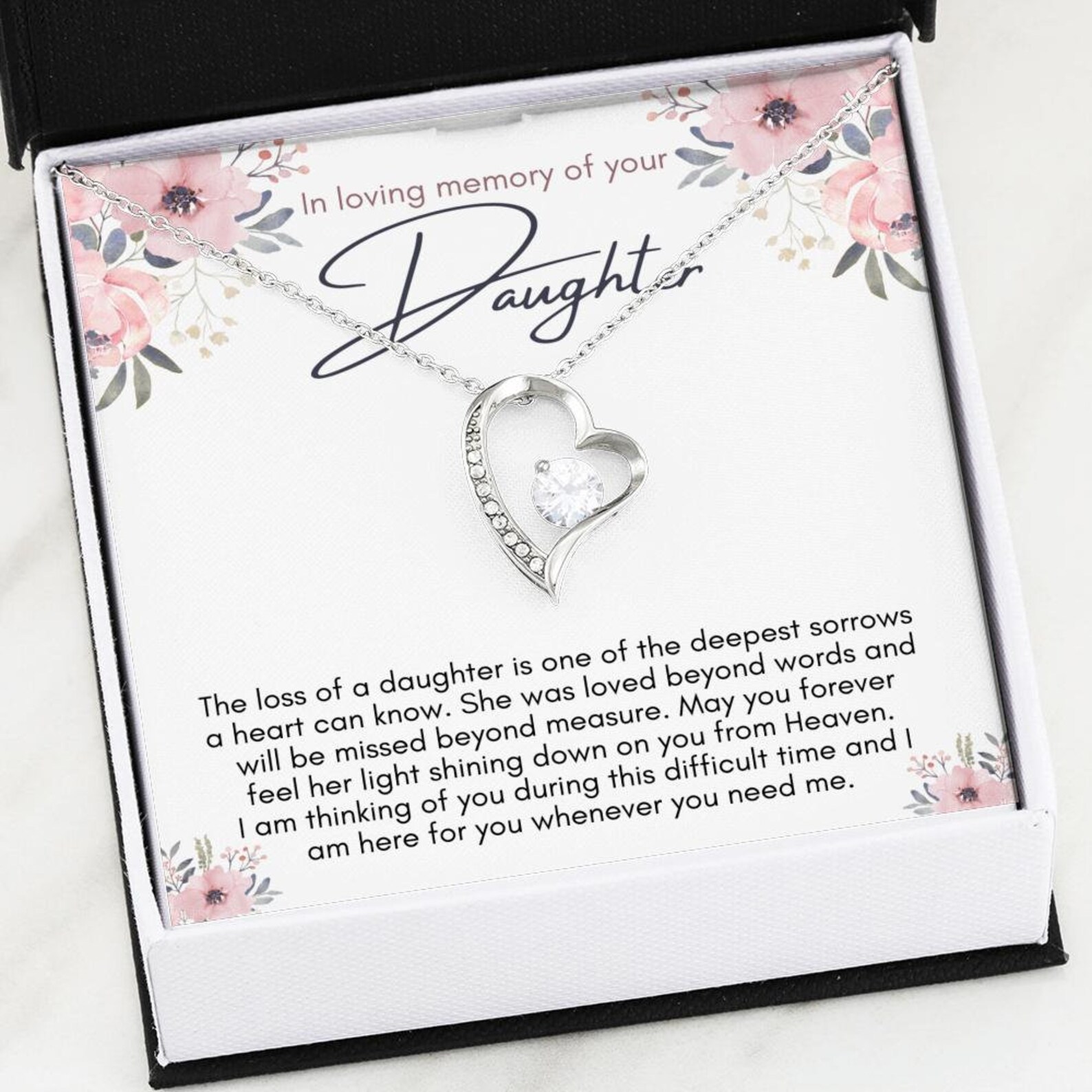 Memorial Gift for Loss of Daughter Gift in Loving Memory of Etsy UK