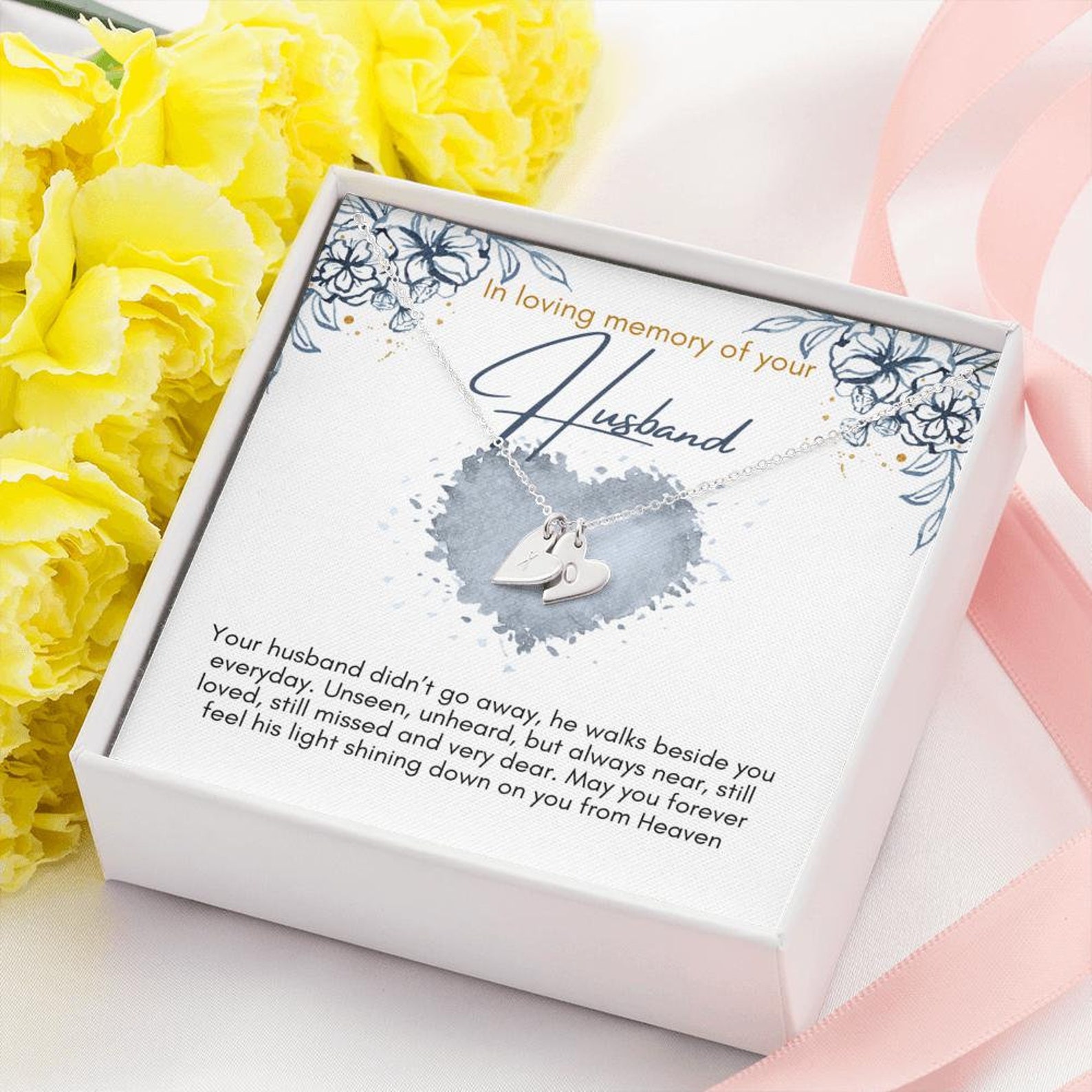 Personalized Memorial Gift For Loss Of A Husband In Loving Etsy