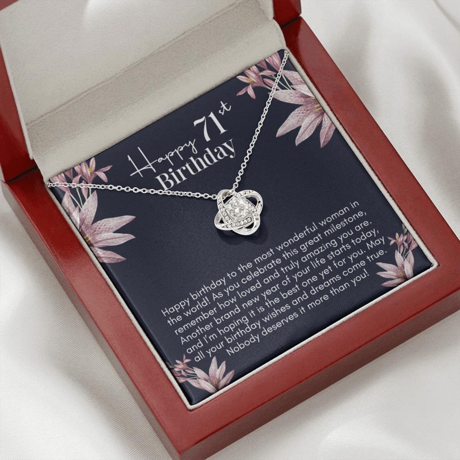 71st Birthday Gifts For Women 71st Birthday Present Happy | Etsy