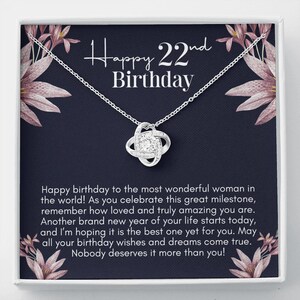 22nd Birthday Gift For Her Daughter 22nd Birthday Present | Etsy