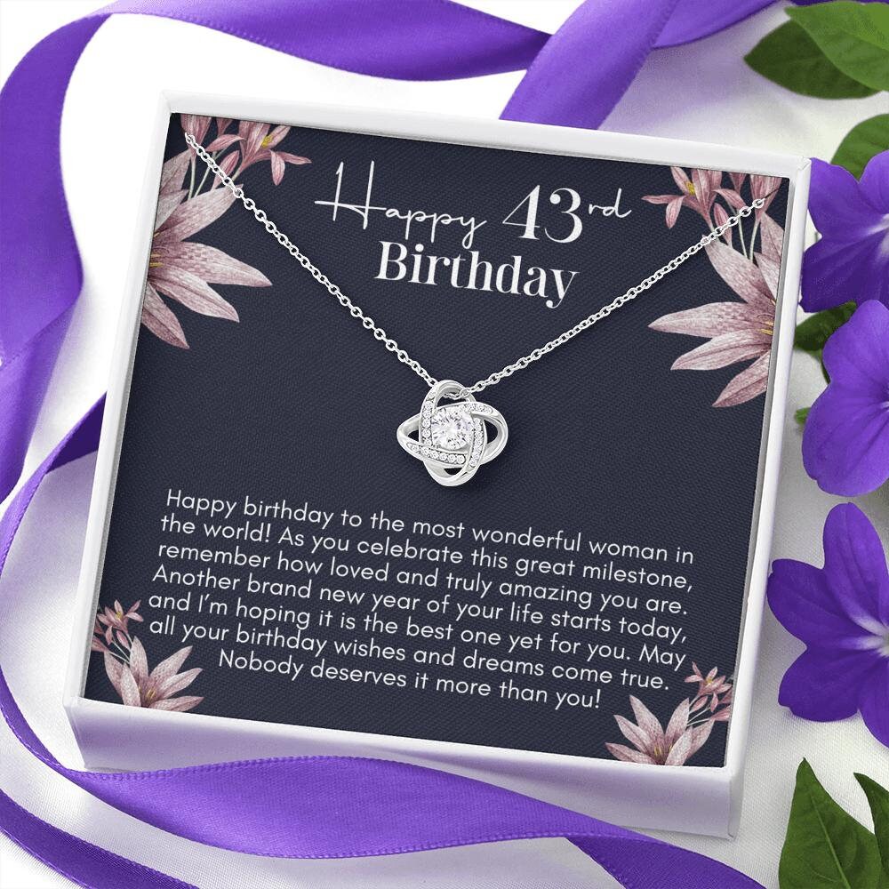 43rd Birthday Gifts For Women 43rd Birthday Present Happy | Etsy