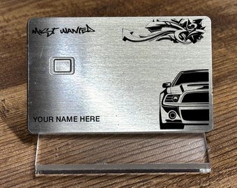 Most Wanted Platinum Silver Card Metal Credit Card Swap, Chip and Magnetic Strip Migration, Safe and Secure