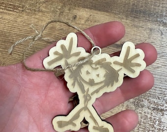 Adorno navideño de PJ Stick Man
