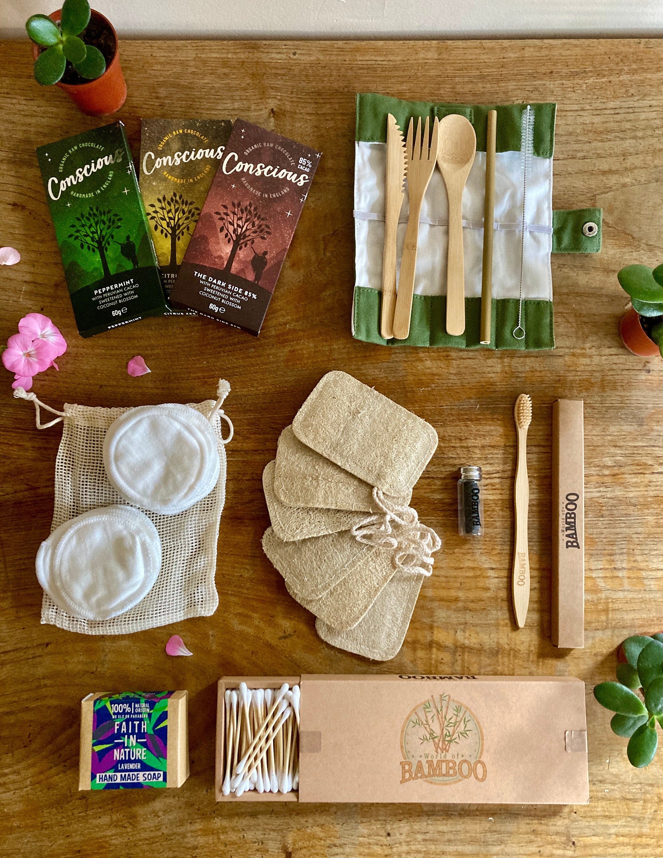 Eco Friendly Starter Kit Eco Gift Box for Sustainable Living Etsy