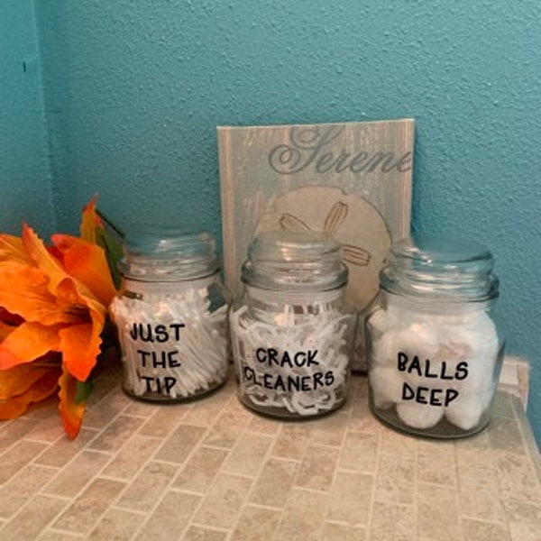 Funny Sayings Canisters - Etsy