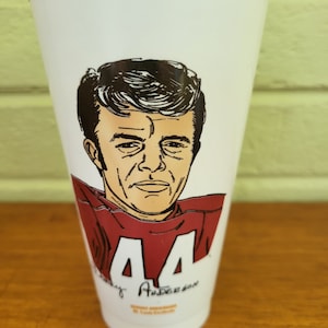DONNY ANDERSON St. Louis Cardinals Slurpee cup 7-11 vintage NFL 7-eleven 1972 T6