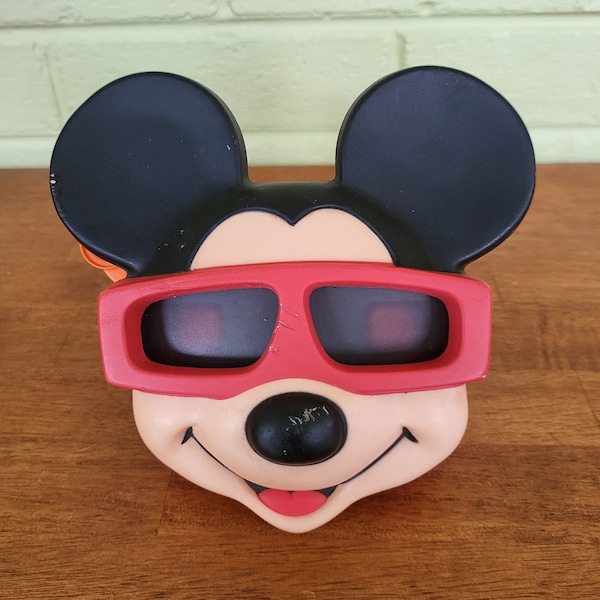 Vintage 1989 Mickey Mouse 3D View Master Reel View-Master Walt Disney Toys T6