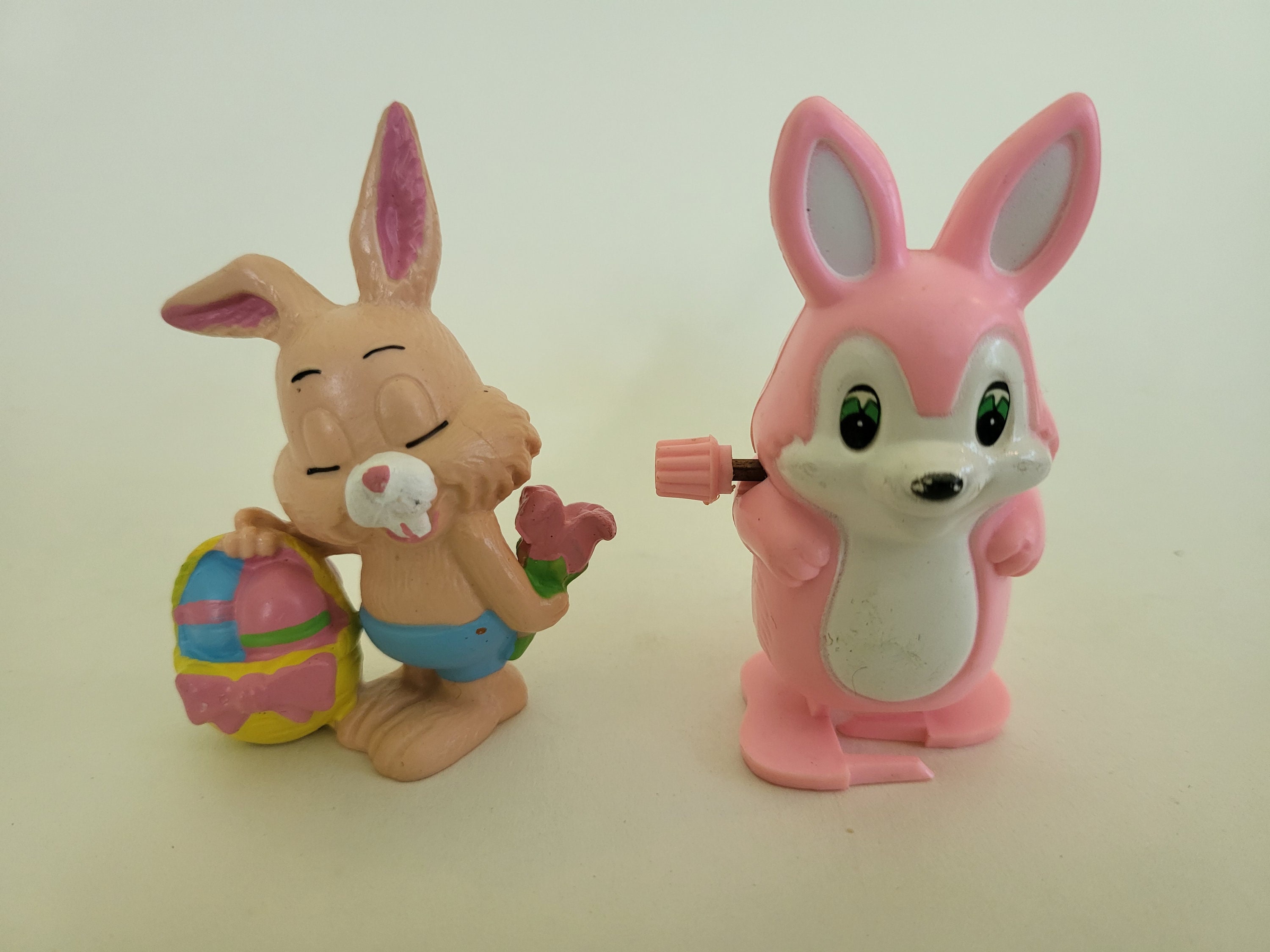 ヴィンテージ 1979 W Berrie イースターバニー ラビットバスケット