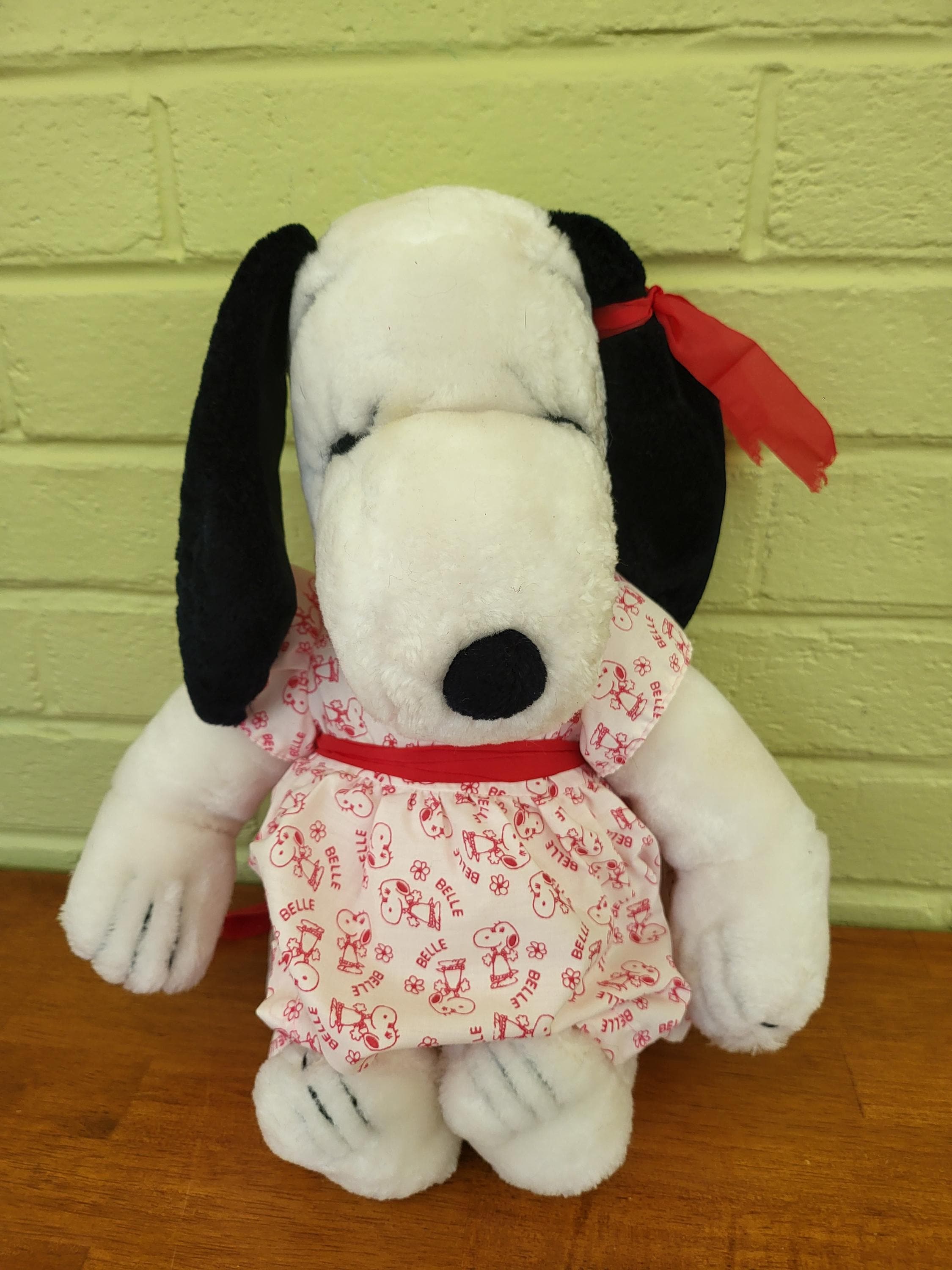 1968 Snoopy Plush - Etsy