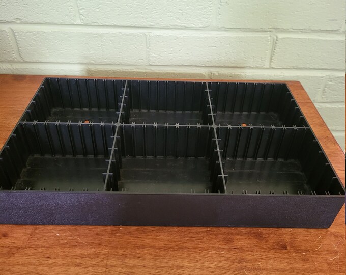 Vintage Add'n Stack Audio Music Cassette Storage Rack Holds 30 BLACK ...