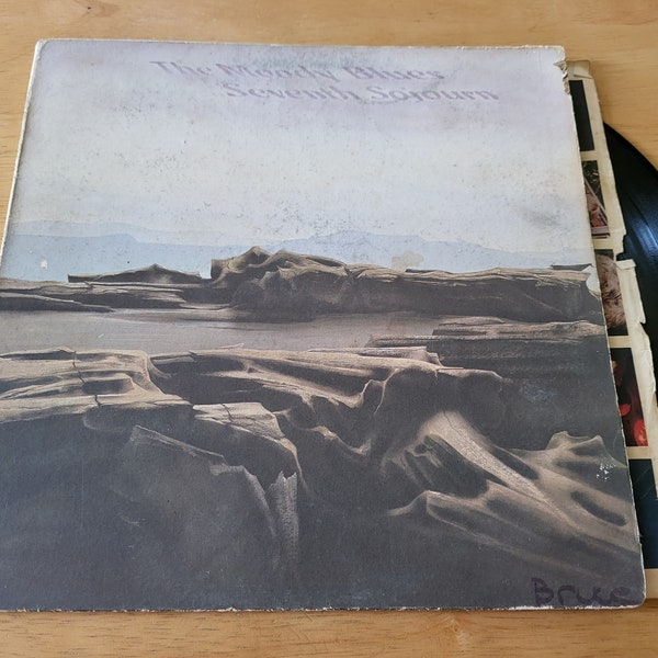 The Moody Blues Seventh Sojourn LP 1972 Umbral THS 7 Disco de vinilo LP6