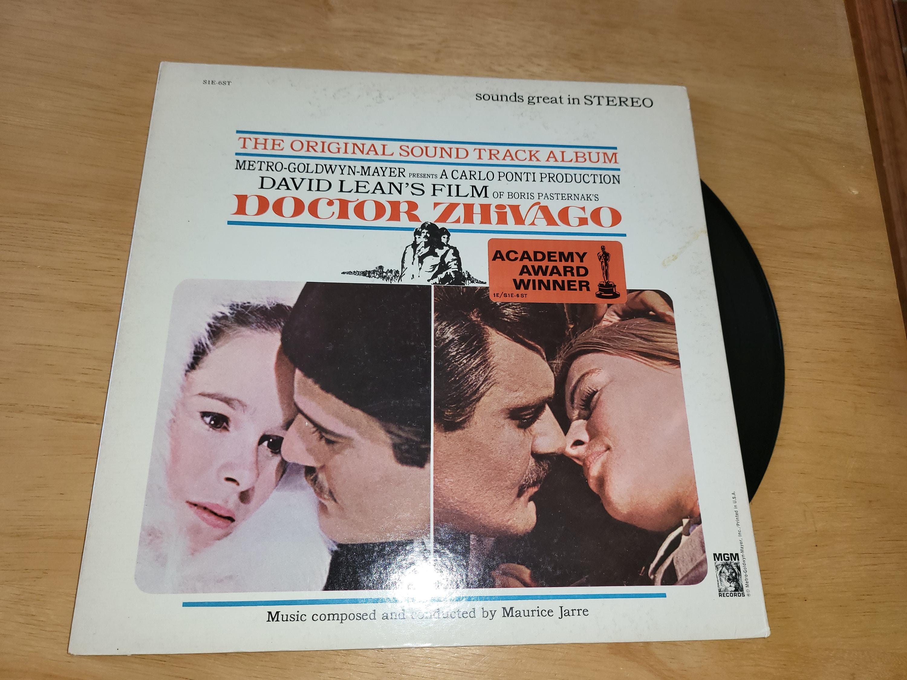 ドクトル・ジバゴ 透明レコード付き ドクトル・ジバゴ 映画サウンドトラック ビニール LP 1965 MGM